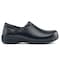 Shoes For Crews Women's MOZO Forza Slip-On, Leather Upper, Black, Size 9 Medium M43703 - alternate 1